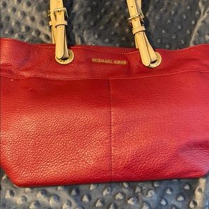 Red Michael Korda Purse